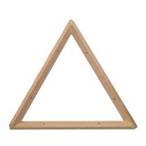 Equerre en pin massif 30x30x30cm